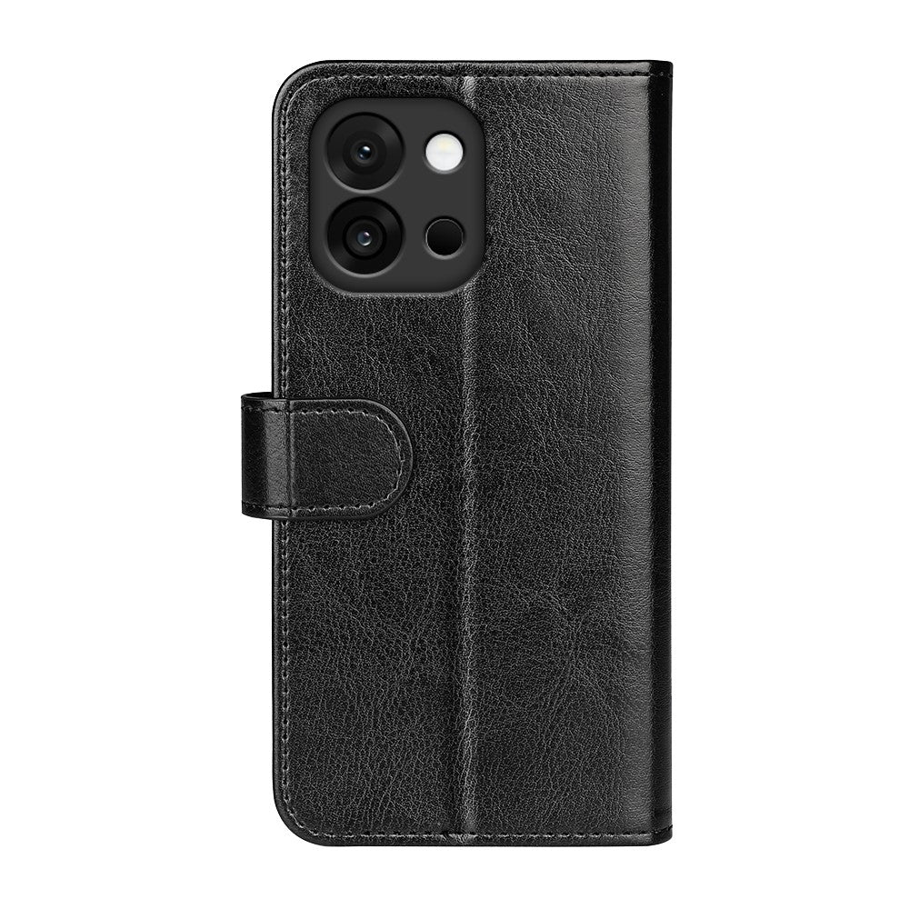 For Xiaomi 13T Case Crazy Horse Texture Stand Leather Phone Cover