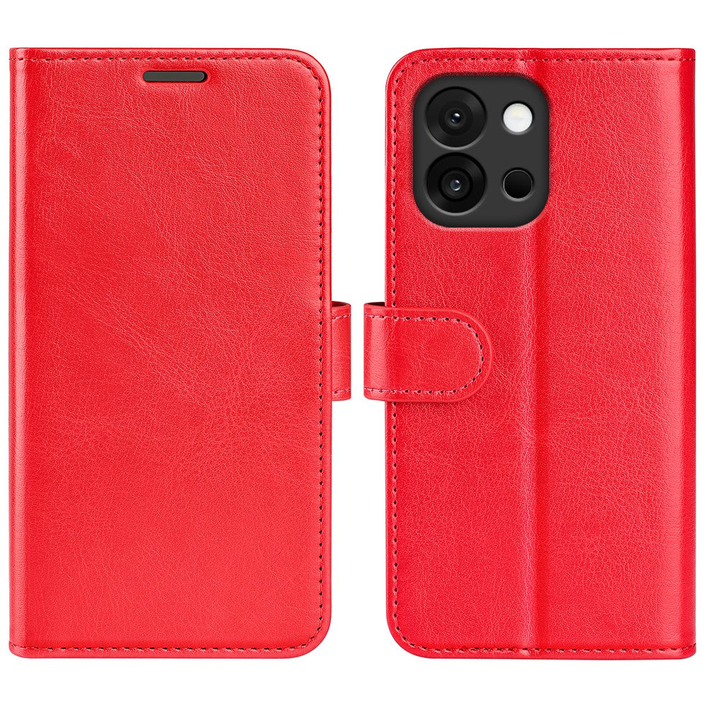 For Xiaomi 13T Case Crazy Horse Texture Stand Leather Phone Cover