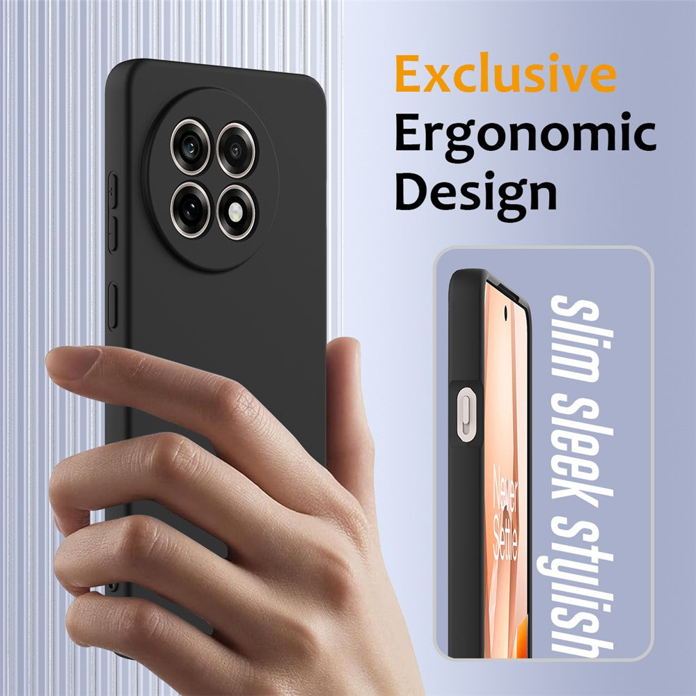 OnePlus Ace 5 5G / OnePlus Ace 5 Pro 5G / OnePlus 13R 5G magnetisk etui, faldsikkert mobilcover i flydende silikone