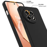 OnePlus Ace 5 5G / OnePlus Ace 5 Pro 5G / OnePlus 13R 5G magnetisk etui, faldsikkert mobilcover i flydende silikone