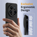 For Xiaomi 14 Ultra Magnetic Case Anti-Drop Liquid Silicone Phone Cover
