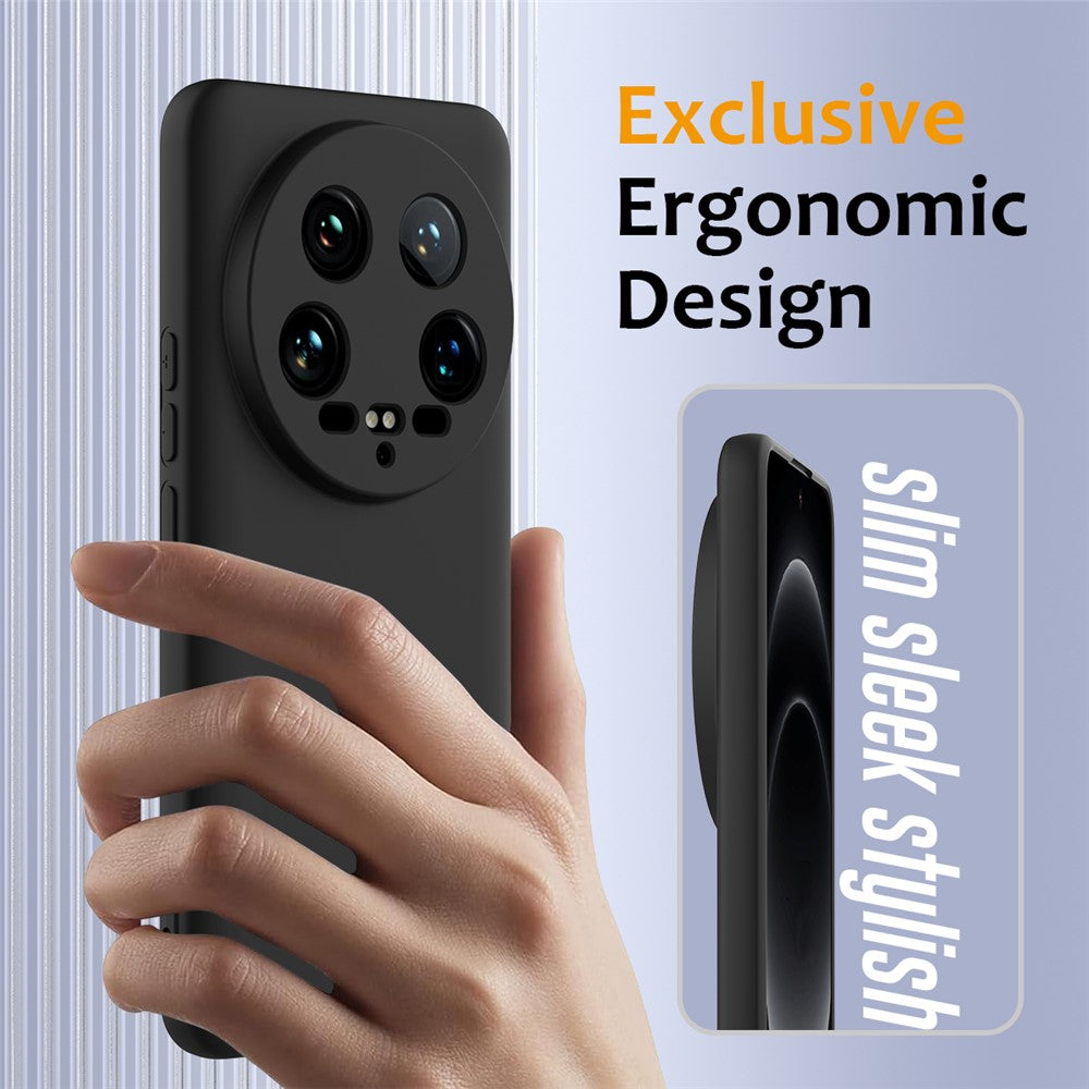 For Xiaomi 14 Ultra Magnetic Case Anti-Drop Liquid Silicone Phone Cover