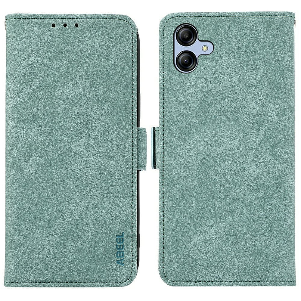 ABEEL Til Samsung Galaxy A08 5G / A08 4G / A07 5G / A07 4G / A06 5G / A06 4G Cover PU Læder Folio Stativ Visning RFID-Blokerende Telefoncover