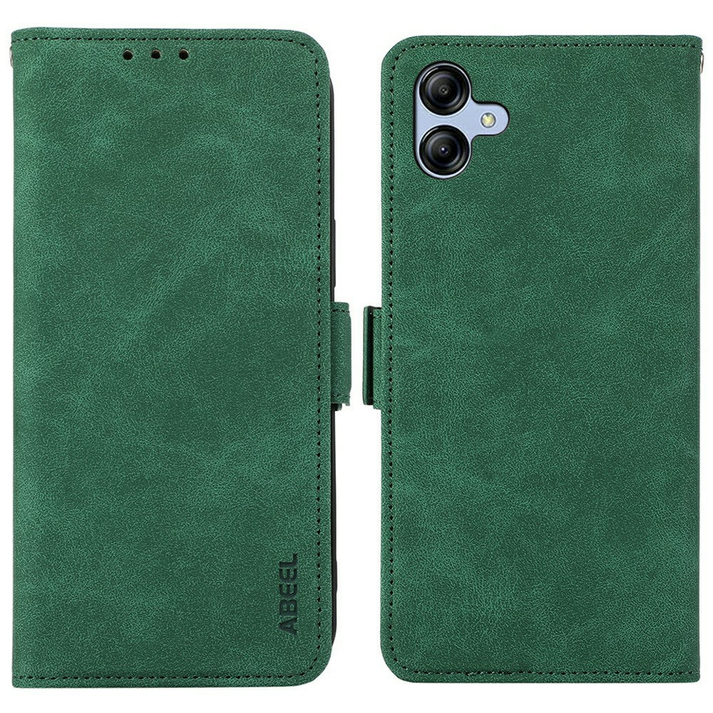 ABEEL Til Samsung Galaxy A08 5G / A08 4G / A07 5G / A07 4G / A06 5G / A06 4G Cover PU Læder Folio Stativ Visning RFID-Blokerende Telefoncover