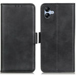 Samsung Galaxy A08 5G / A08 4G / A07 5G / A07 4G / A07s 4G / A06 5G / A06 4G skal stativ PU-läder med kohudstruktur
