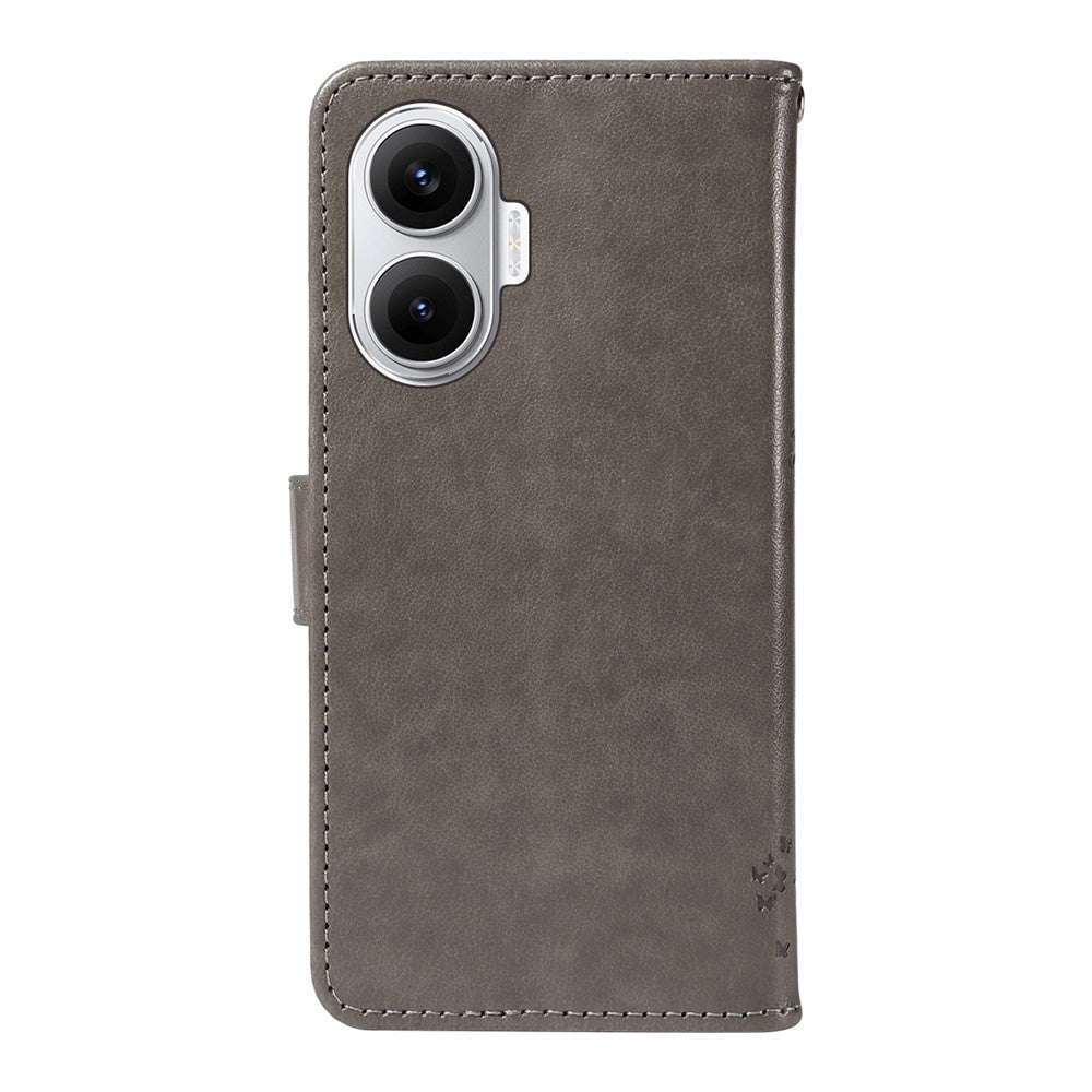 For Xiaomi Poco F7 5G / Xiaomi Redmi Turbo 4 Pro 5G Phone Case with Stand Cat Tree Pattern Leather Wallet Mobile Cover