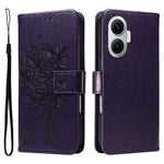 For Xiaomi Poco F7 5G / Xiaomi Redmi Turbo 4 Pro 5G Phone Case with Stand Cat Tree Pattern Leather Wallet Mobile Cover