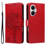 For Xiaomi Poco F7 5G / Xiaomi Redmi Turbo 4 Pro 5G Phone Case with Stand Cat Tree Pattern Leather Wallet Mobile Cover