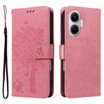 For Xiaomi Poco F7 5G / Xiaomi Redmi Turbo 4 Pro 5G Phone Case with Stand Cat Tree Pattern Leather Wallet Mobile Cover