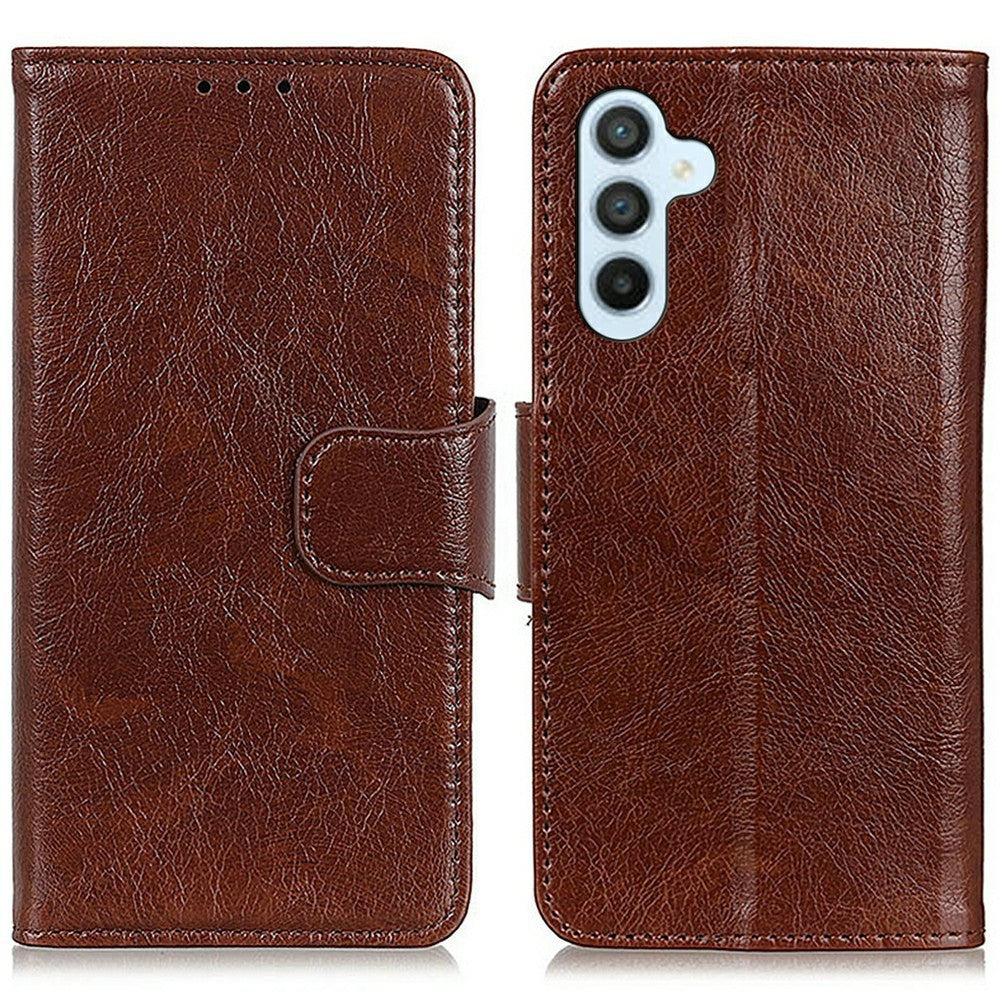 Til Samsung Galaxy A18 5G / A18 4G / A17 5G / A17 4G / A26 5G etui Nappastruktur Splitlæder Pung Telefoncover