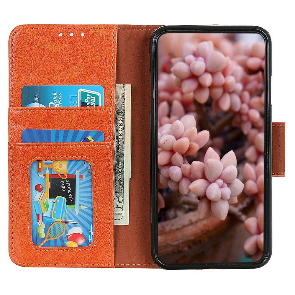 Til Samsung Galaxy A08 5G / A08 4G / A07 5G / A07 4G / A06 5G / A06 4G Etui Nappastruktur Splitlæder Pung Telefoncover