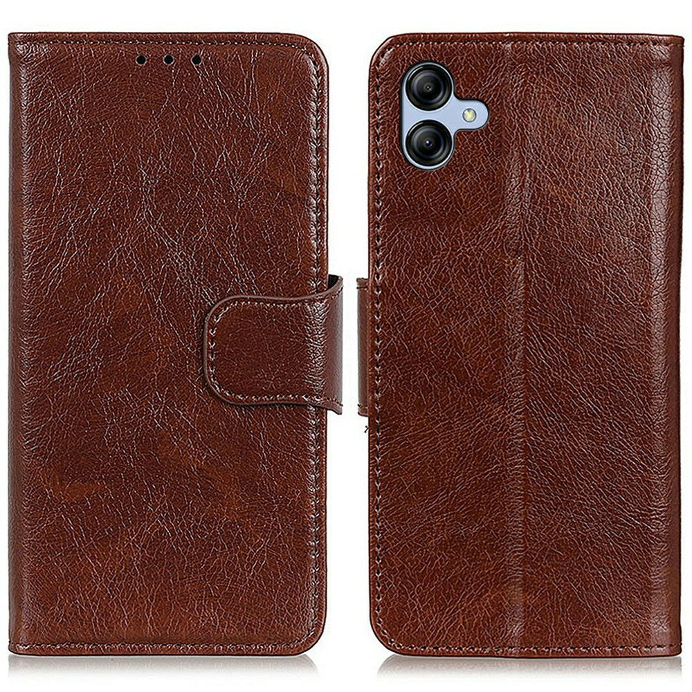 Til Samsung Galaxy A08 5G / A08 4G / A07 5G / A07 4G / A06 5G / A06 4G Etui Nappastruktur Splitlæder Pung Telefoncover
