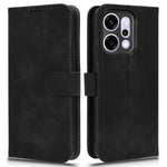 For Oppo Reno14 Pro 5G (Global) Leather Case Skin Feel Anti Drop Wallet Flip Phone Cover