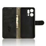 For Oppo Reno14 Pro 5G (Global) Leather Case Skin Feel Anti Drop Wallet Flip Phone Cover