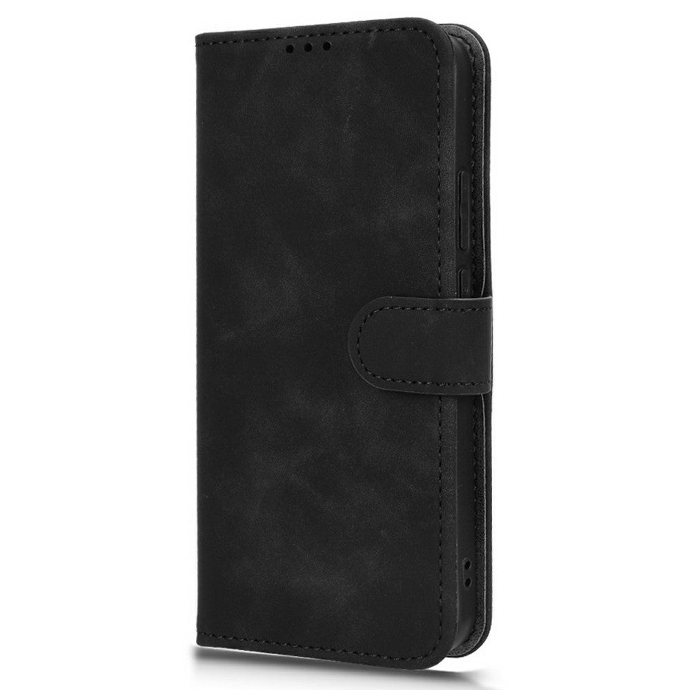 For Oppo Reno14 Pro 5G (Global) Leather Case Skin Feel Anti Drop Wallet Flip Phone Cover