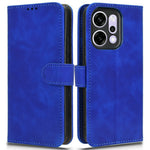 For Oppo Reno14 Pro 5G (Global) Leather Case Skin Feel Anti Drop Wallet Flip Phone Cover