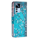 For Xiaomi 12T 5G / Redmi K50 Ultra 5G  / 12T Pro 5G Phone Case Pattern Printing PU Leather Wallet Stand Cover