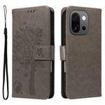For OnePlus 13T 5G Phone Case with Stand Cat Tree Pattern Leather Wallet Mobile Cover
