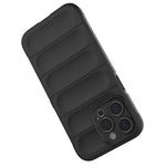 WANLONFENG For iPhone 14 Pro Max TPU Case  HD Series Anti Slip Phone Cover with Tempered Glass