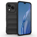 WANLONFENG For Honor 400 Lite 5G TPU Case  HD Series Anti Slip Phone Cover with Tempered Glass