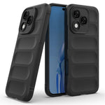 WANLONFENG For Honor 400 Lite 5G TPU Case  HD Series Anti Slip Phone Cover with Tempered Glass