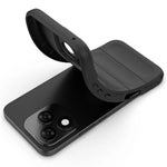 WANLONFENG For Honor 400 Lite 5G TPU Case  HD Series Anti Slip Phone Cover with Tempered Glass