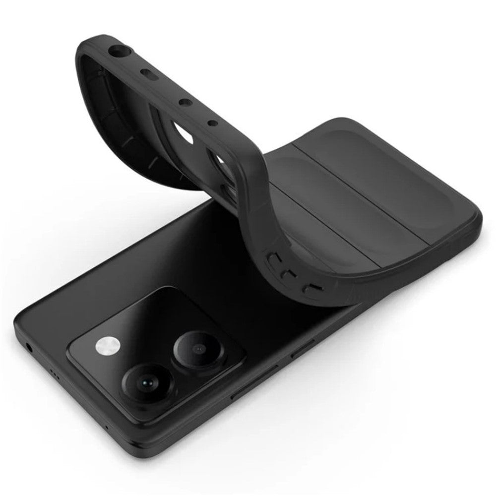 WANLONFENG For Xiaomi Poco M7 Pro 5G TPU Case  HD Series Anti Slip Phone Cover with Tempered Glass