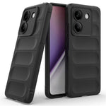 WANLONFENG For Xiaomi Poco M7 Pro 5G TPU Case  HD Series Anti Slip Phone Cover with Tempered Glass
