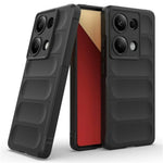 WANLONFENG For Xiaomi Redmi Note 14S 4G TPU Case  HD Series Anti Slip Phone Cover with Tempered Glass