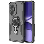 For Xiaomi Poco F7 5G / Redmi Turbo 4 Pro 5G Case Rotatable Ring Kickstand PC + TPU Shockproof Phone Cover