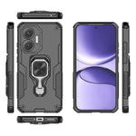 For Xiaomi Poco F7 5G / Redmi Turbo 4 Pro 5G Case Rotatable Ring Kickstand PC + TPU Shockproof Phone Cover