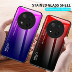 For Honor Magic7 Lite 5G / X9c 5G / X60 Pro 5G Case Anti-Scratch Tempered Glass + PC + TPU Phone Cover
