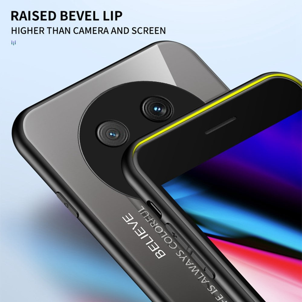 For Honor Magic7 Lite 5G / X9c 5G / X60 Pro 5G Case Anti-Scratch Tempered Glass + PC + TPU Phone Cover