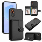For Samsung Galaxy Xcover7 Case RFID Blocking Card Holder Kickstand TPU + PU Leather Phone Back Cover