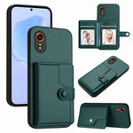 For Samsung Galaxy Xcover7 Case RFID Blocking Card Holder Kickstand TPU + PU Leather Phone Back Cover