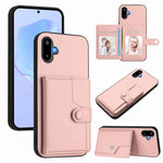 For Samsung Galaxy M06 5G / Galaxy F06 5G Case RFID Blocking Card Holder Kickstand TPU + PU Leather Phone Back Cover