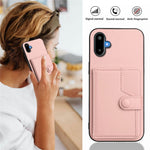 For Samsung Galaxy M06 5G / Galaxy F06 5G Case RFID Blocking Card Holder Kickstand TPU + PU Leather Phone Back Cover