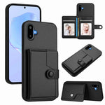 For Samsung Galaxy M06 5G / Galaxy F06 5G Case RFID Blocking Card Holder Kickstand TPU + PU Leather Phone Back Cover