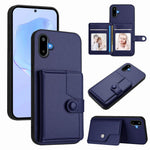 For Samsung Galaxy M06 5G / Galaxy F06 5G Case RFID Blocking Card Holder Kickstand TPU + PU Leather Phone Back Cover