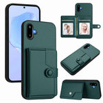 For Samsung Galaxy M06 5G / Galaxy F06 5G Case RFID Blocking Card Holder Kickstand TPU + PU Leather Phone Back Cover