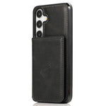 For Samsung Galaxy A35 5G Case Card Holder Kickstand PU Leather + TPU Phone Cover