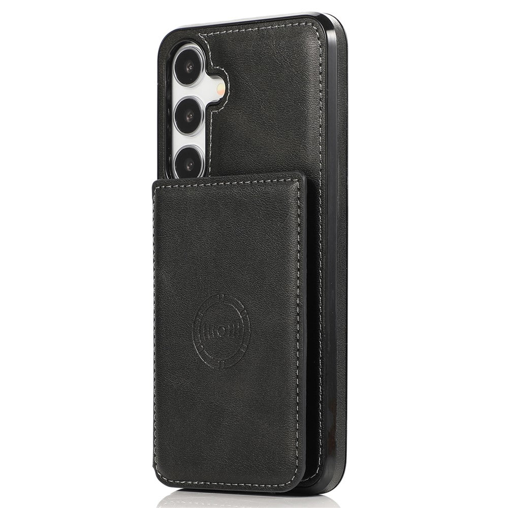 For Samsung Galaxy A35 5G Case Card Holder Kickstand PU Leather + TPU Phone Cover