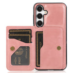 For Samsung Galaxy A35 5G Case Card Holder Kickstand PU Leather + TPU Phone Cover