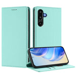 Til Samsung Galaxy M16 5G / Galaxy F16 5G Pung Etui RFID Blokerende Litchi Tekstur Læder Mobilcover