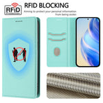 Til Samsung Galaxy M16 5G / Galaxy F16 5G Pung Etui RFID Blokerende Litchi Tekstur Læder Mobilcover
