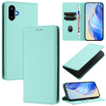 For Samsung Galaxy M06 5G / Galaxy F06 5G Wallet Case RFID Blocking Litchi Texture Leather Mobile Cover