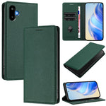 For Samsung Galaxy M06 5G / Galaxy F06 5G Wallet Case RFID Blocking Litchi Texture Leather Mobile Cover