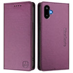 Til Samsung Galaxy M06 5G / Galaxy F06 5G læderetui RINACASIS RC01 Telefoncover med RFID-blokerende pungstander