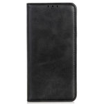 For Samsung Galaxy S23+ Anti-fall Split Leather Phone Case Magnetic Auto-absorbed Flip Cowhide Texture Phone Wallet Cover with Stand