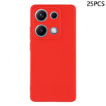 25Pcs For Xiaomi Redmi Note 14S 4G Case 1.2mm TPU Matte Phone Cover
